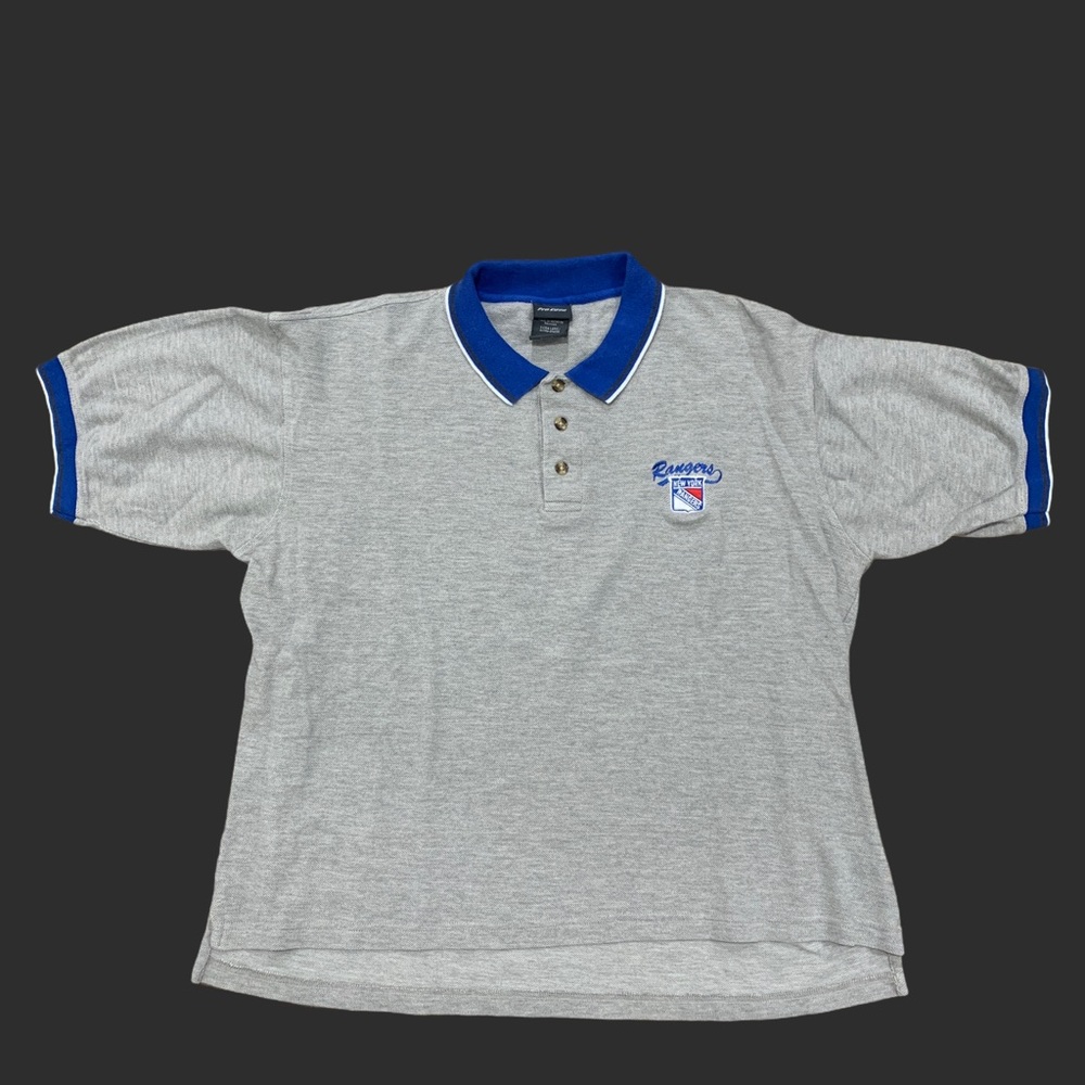 Vintage New York Rangers Polo Shirt